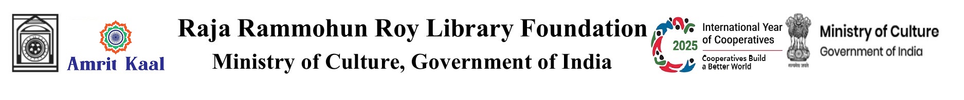 Raja Rammohun Roy Library Foundation (RRRLF) logo